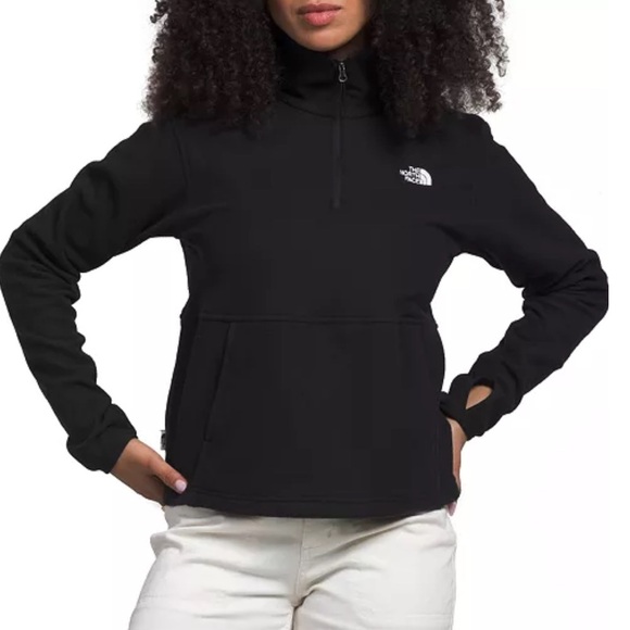The North Face half zip  Women's Black Pullover sweater - Picture 1 of 7